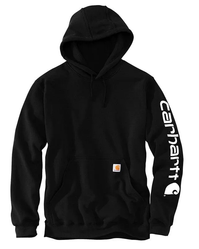 Carhartt - Men's Midweight Loose Fit Hooded Logo Sweatshirt