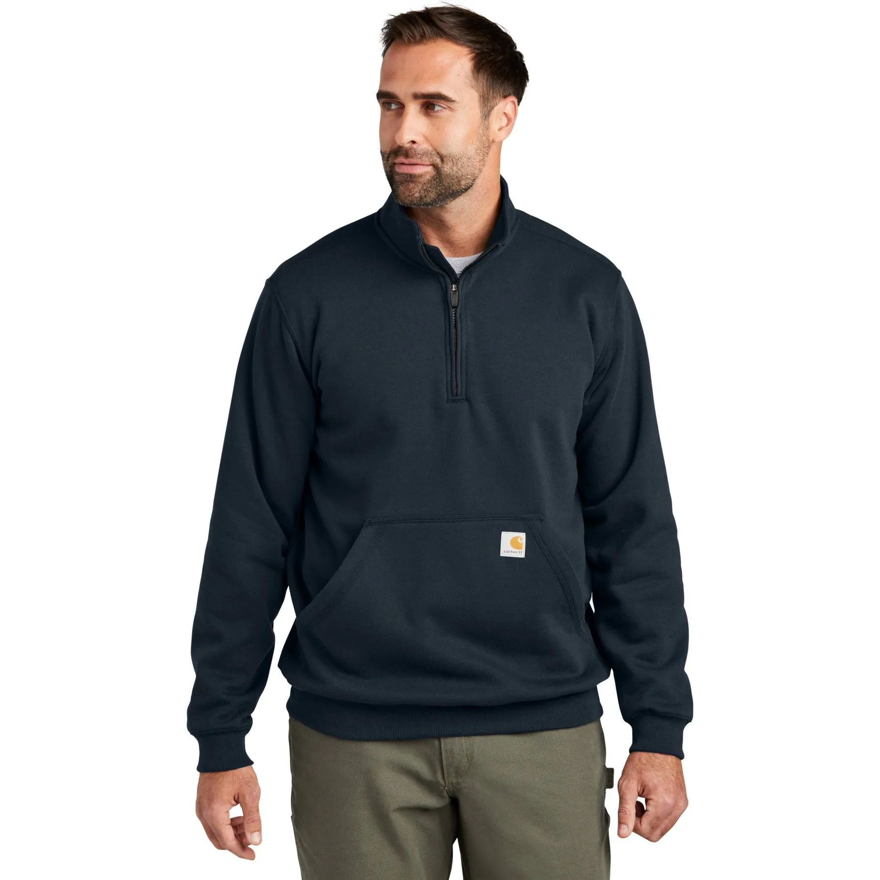 Carhartt Midweight 1/4-Zip Mock Neck Sweatshirt