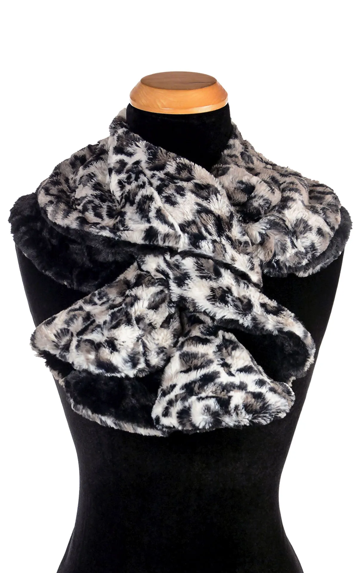 Cascade Scarf - Two-Tone Assorted Faux Fur (Limited Availability)