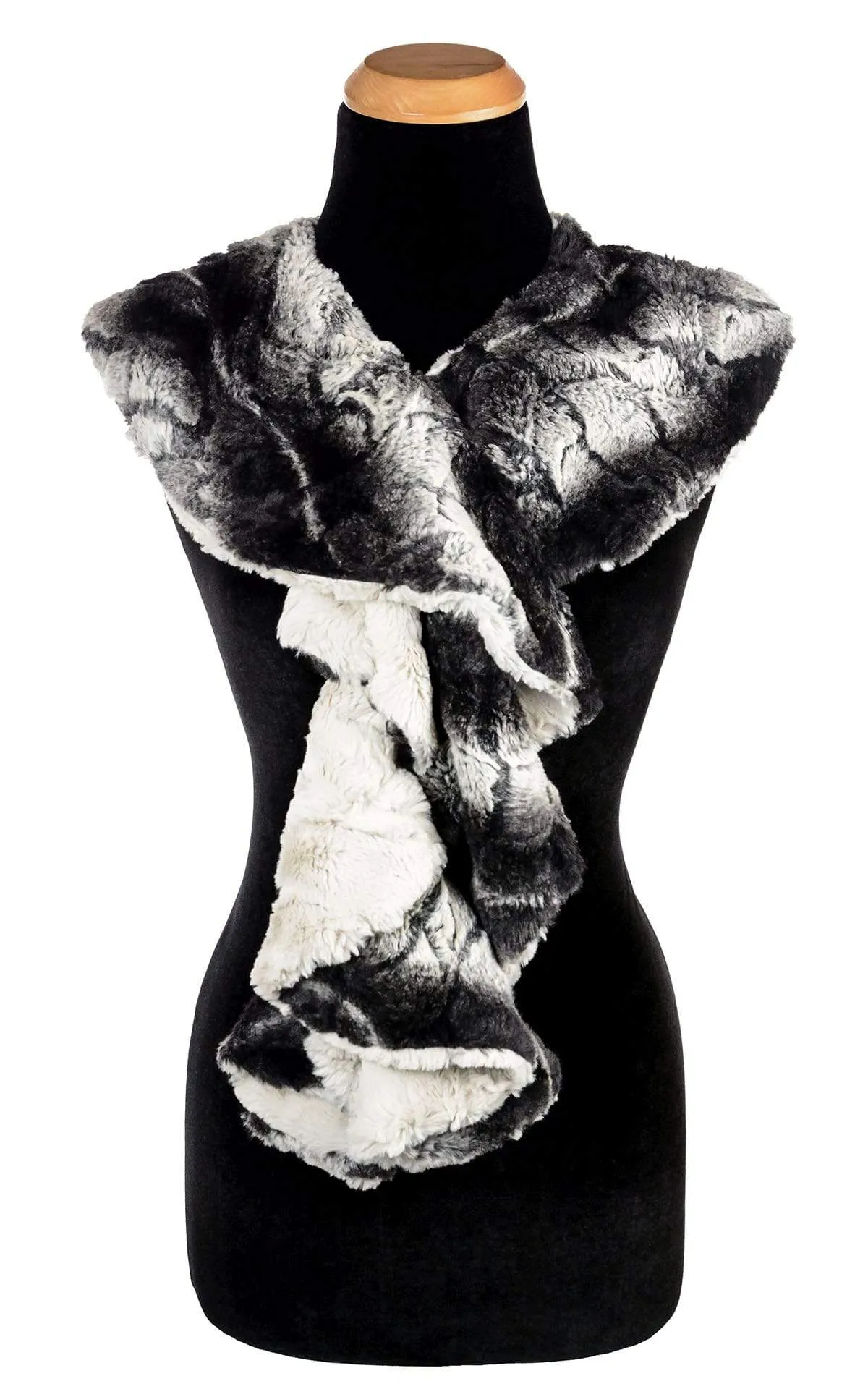 Cascade Scarf - Two-Tone Assorted Faux Fur (Limited Availability)