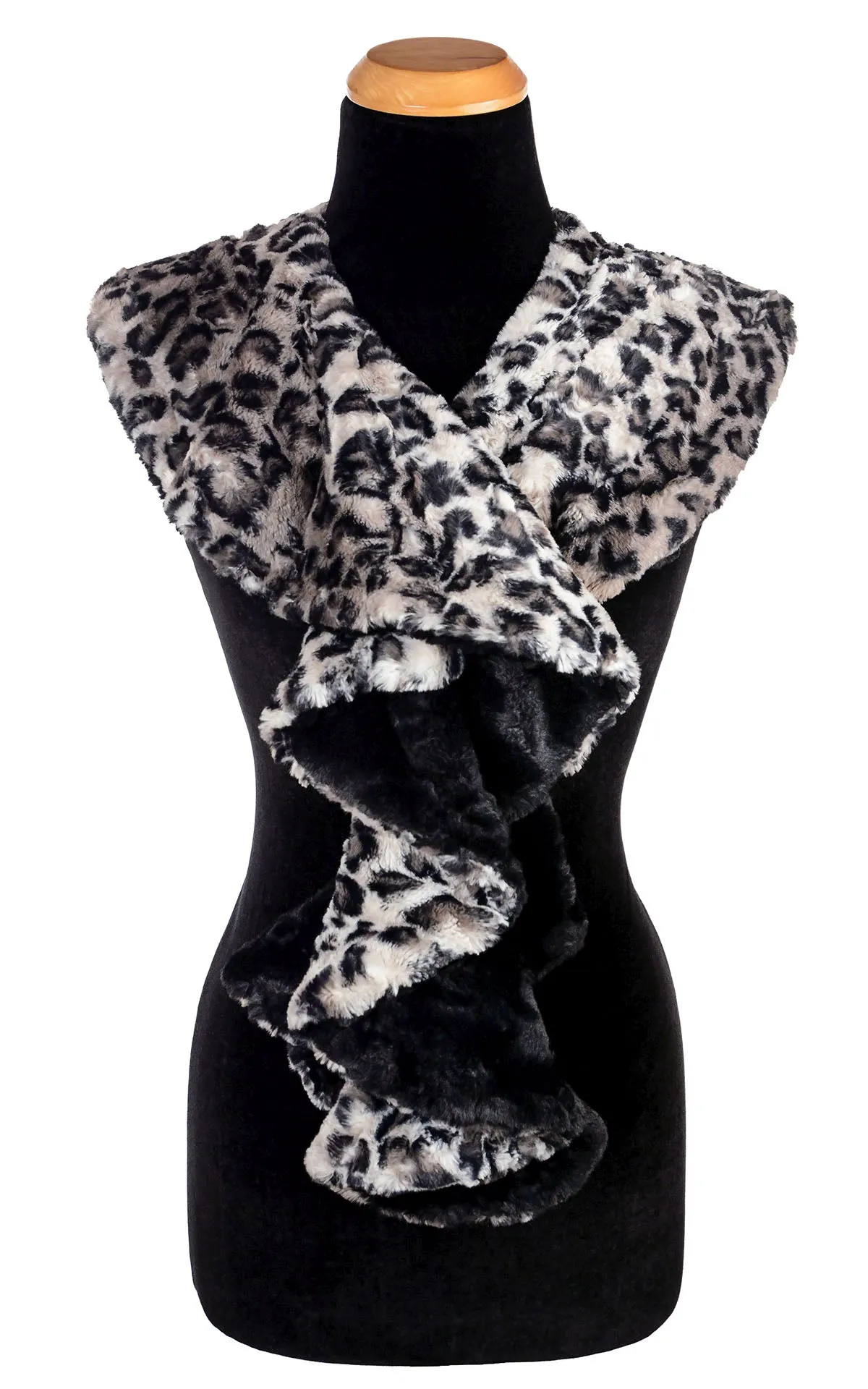 Cascade Scarf - Two-Tone Assorted Faux Fur (Limited Availability)