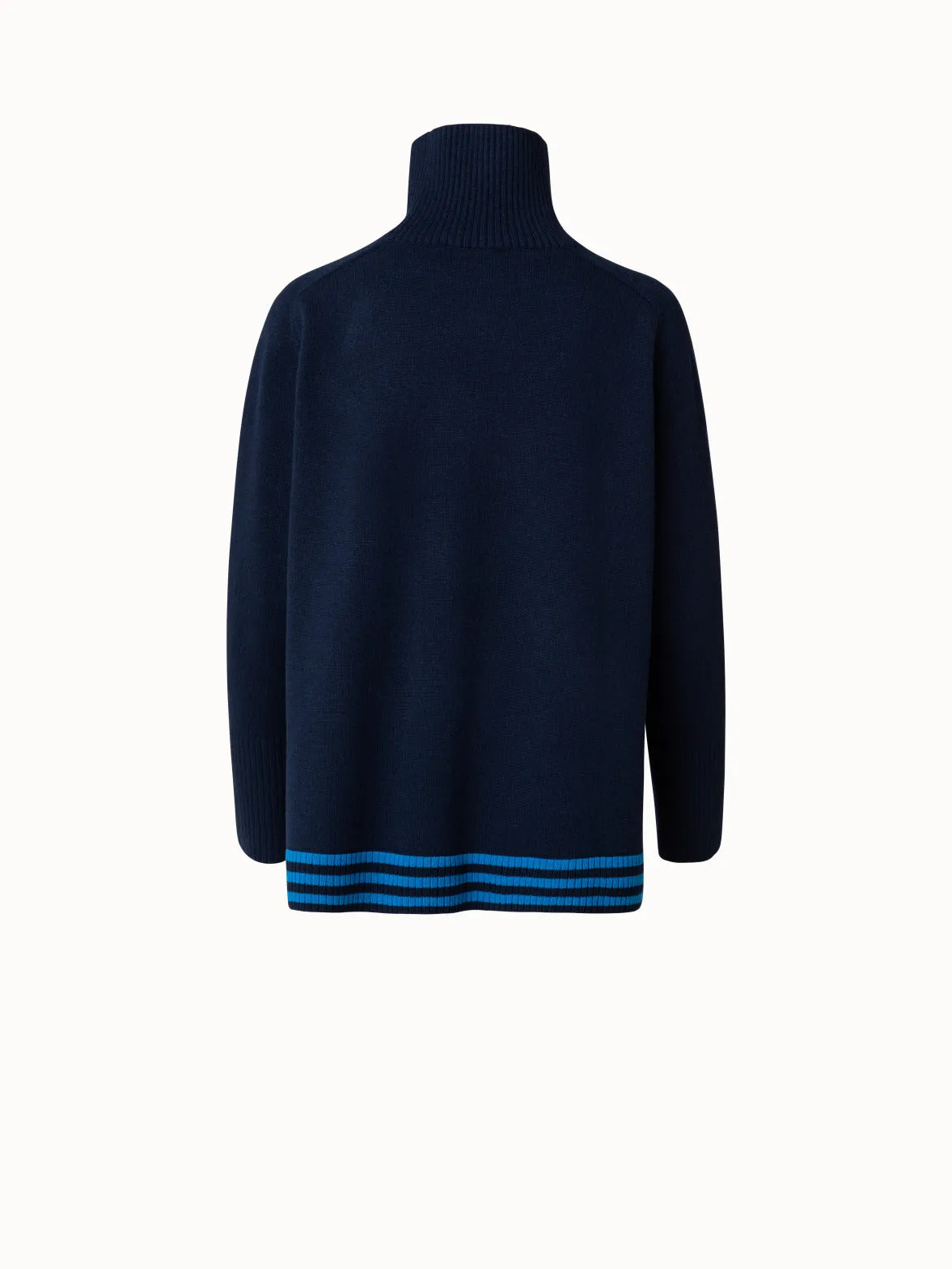 Cashwool Turtleneck Pullover