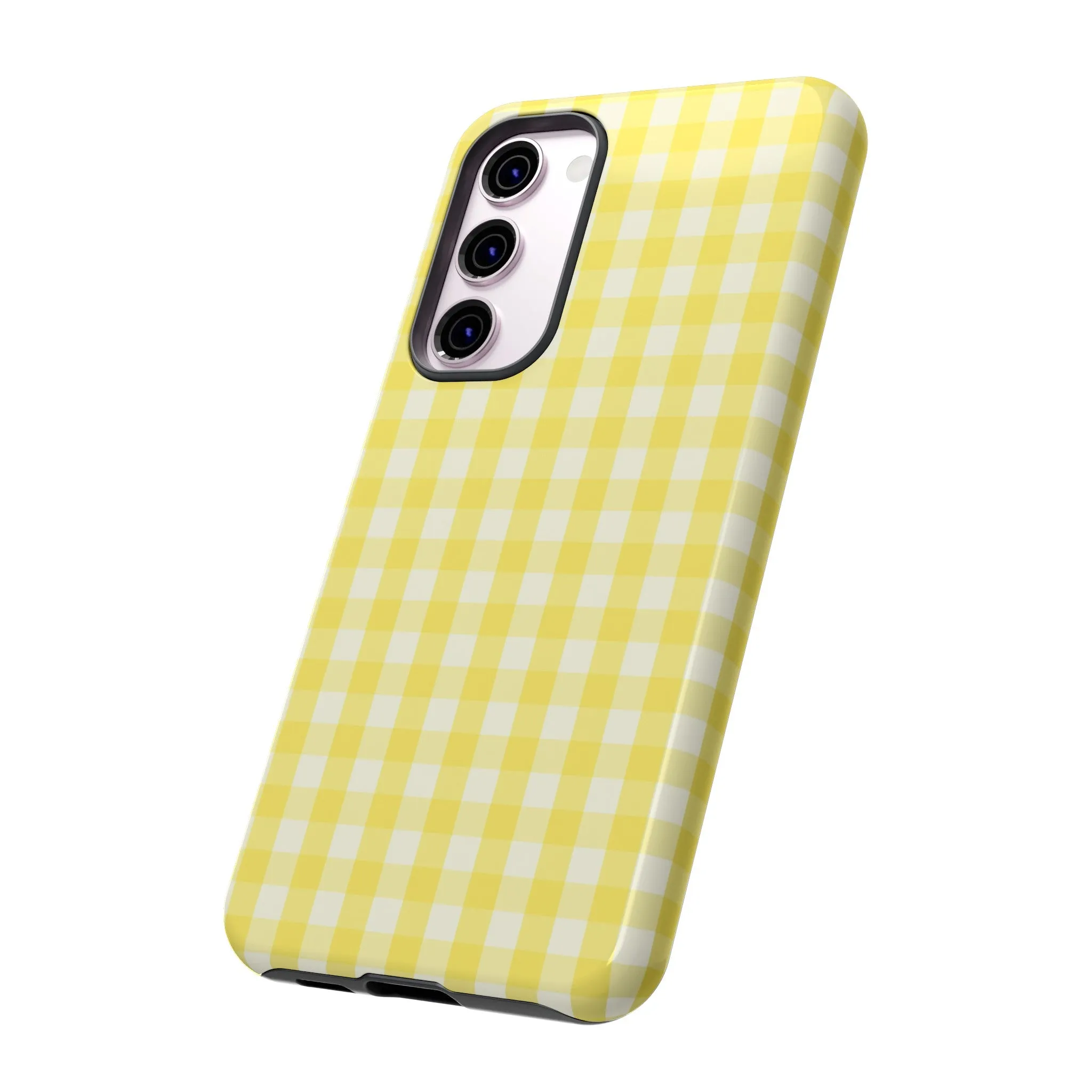 Chic Farmhouse | Yellow Checkered Case