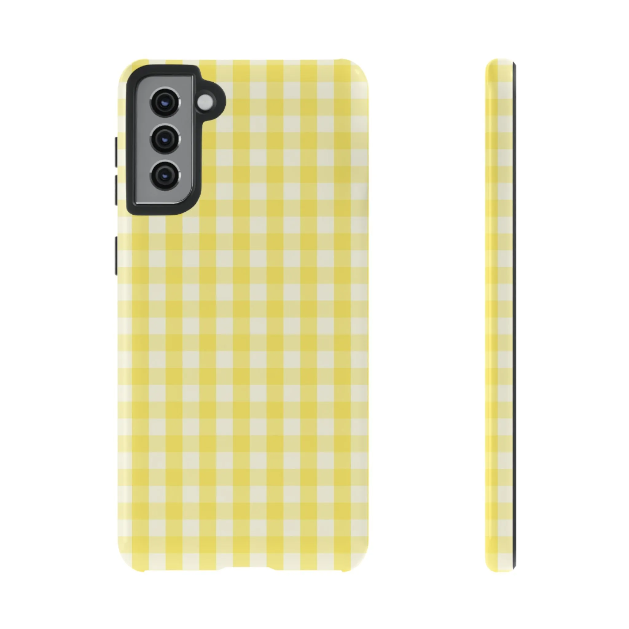 Chic Farmhouse | Yellow Checkered Case