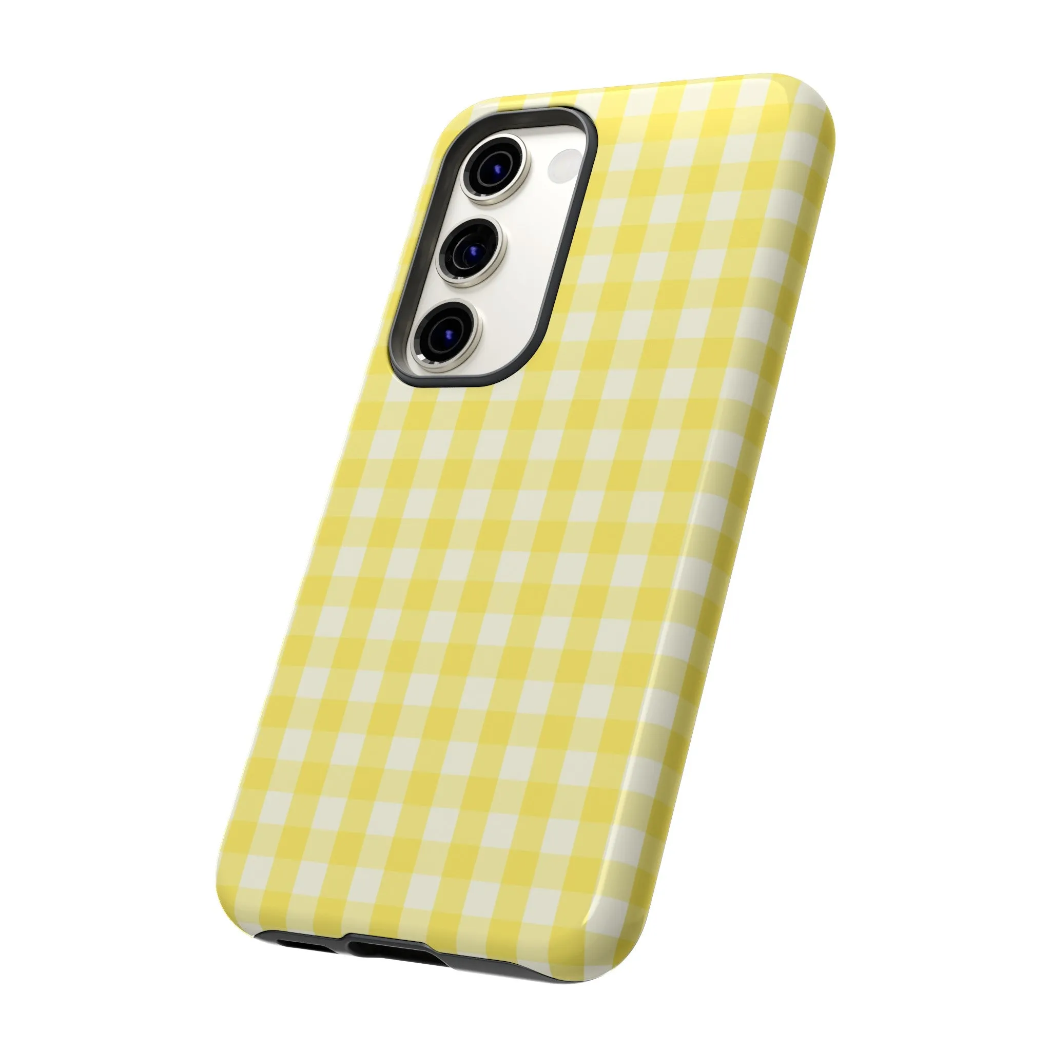 Chic Farmhouse | Yellow Checkered Case