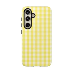 Chic Farmhouse | Yellow Checkered Case