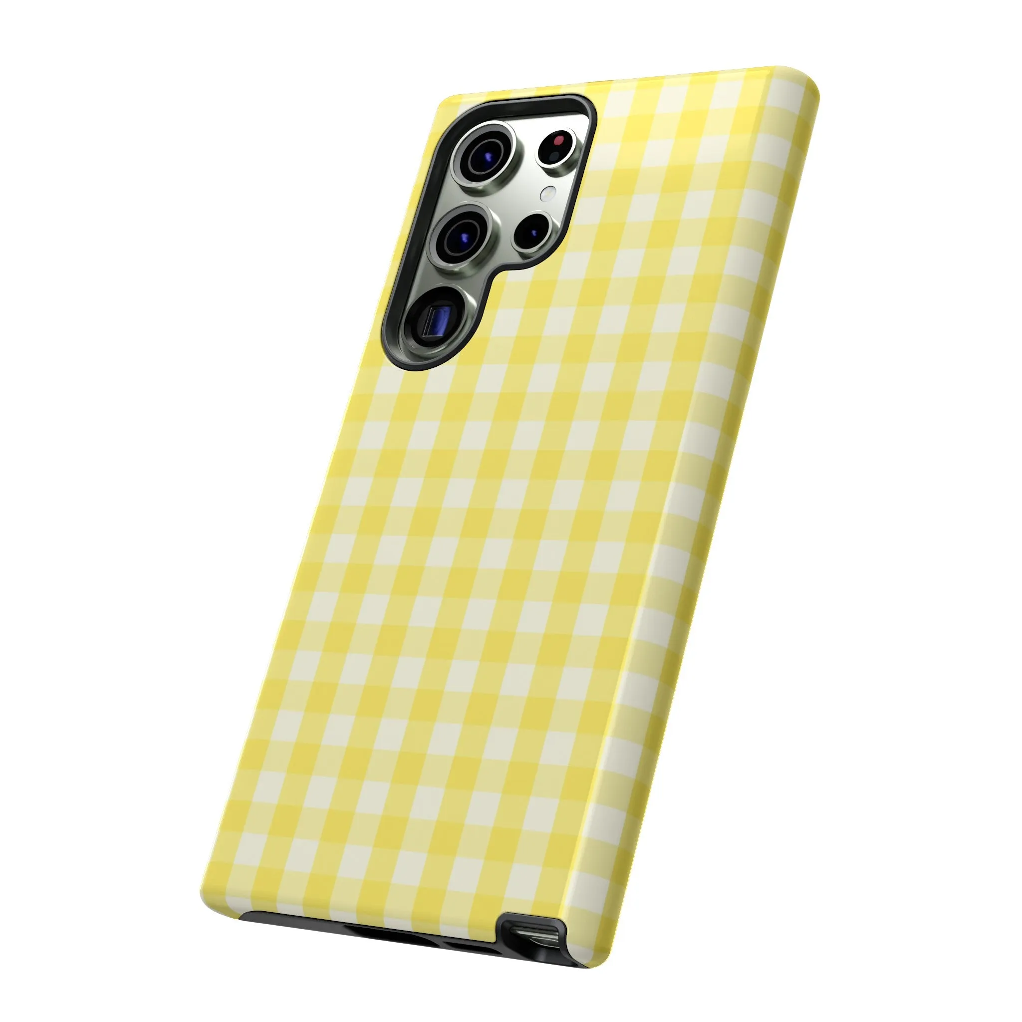 Chic Farmhouse | Yellow Checkered Case