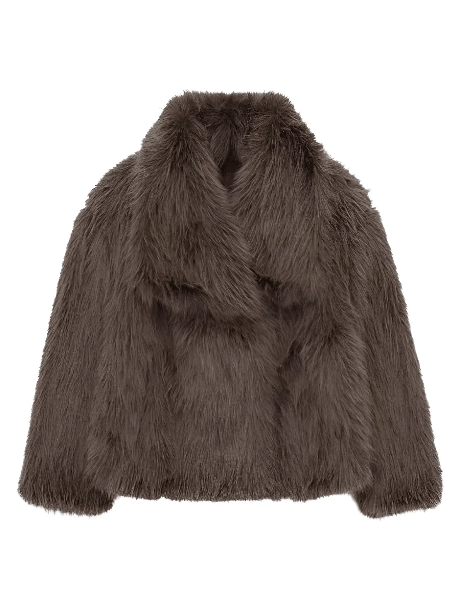 Chic Short Faux Fur Jackets For Women