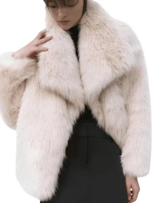 Chic Short Faux Fur Jackets For Women