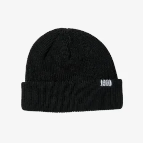 Clamped Beanie - Black