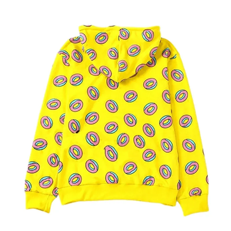 Classic Donuts Themed Hoodie