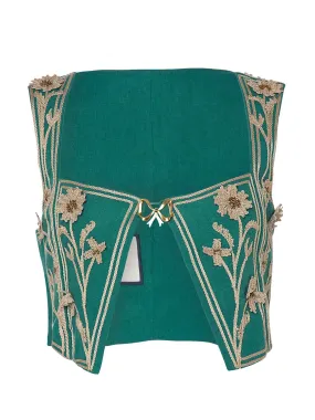 Coralina Esmeralda corset