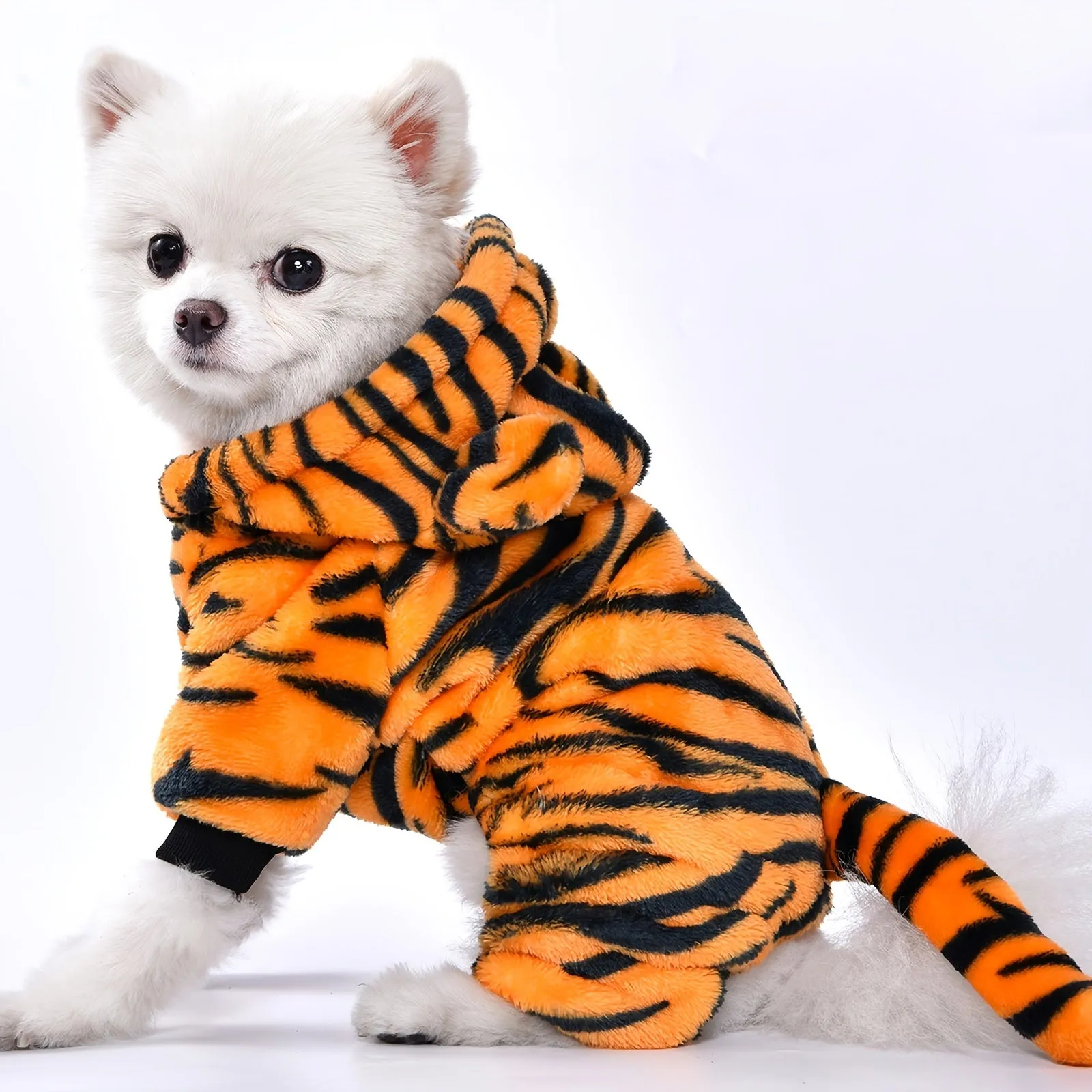 Cozy Winter Pet Hoodie for Small and Medium Pets