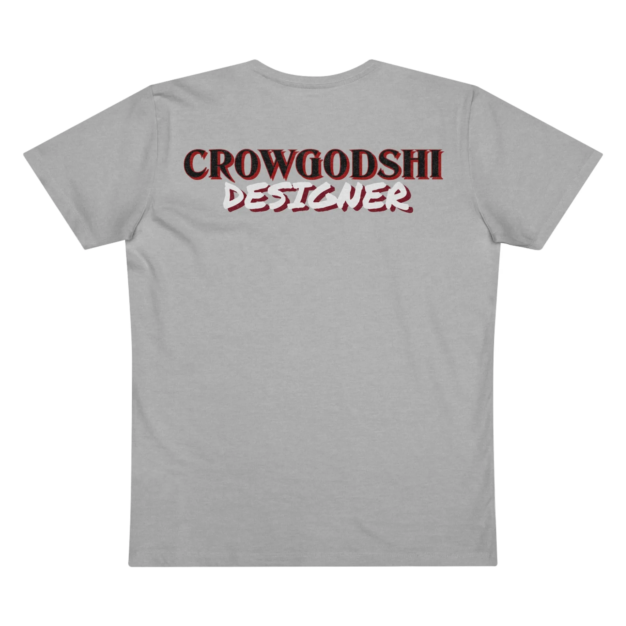 Crowgodshi Designer First Generation Men’s Presenter V-neck, DUKE BLUE LOGO