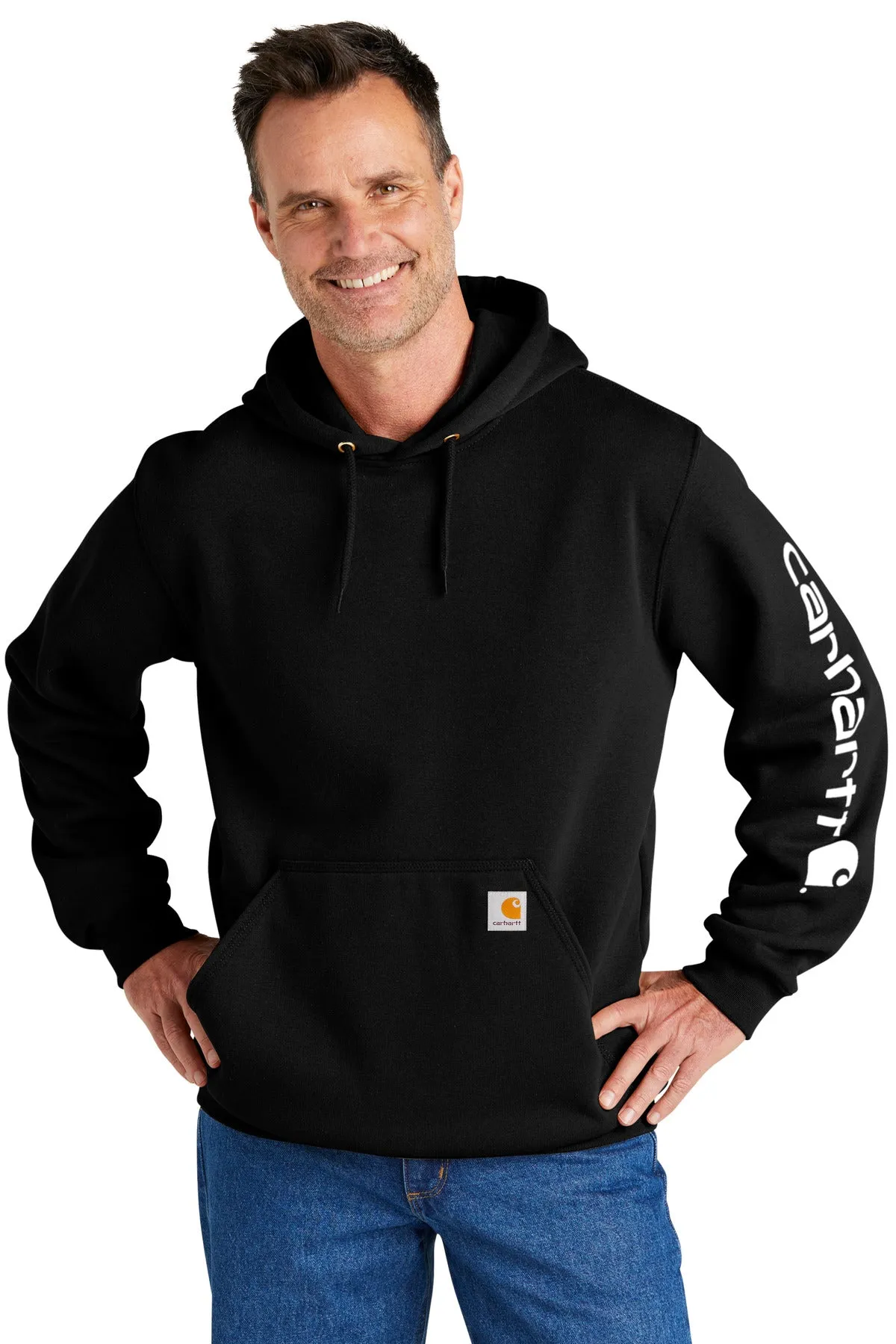 Custom Embroidered - Carhartt® Midweight Hooded Logo Sweatshirt CTK288