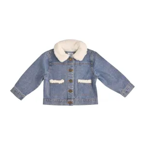 Denim Sherpa Jacket