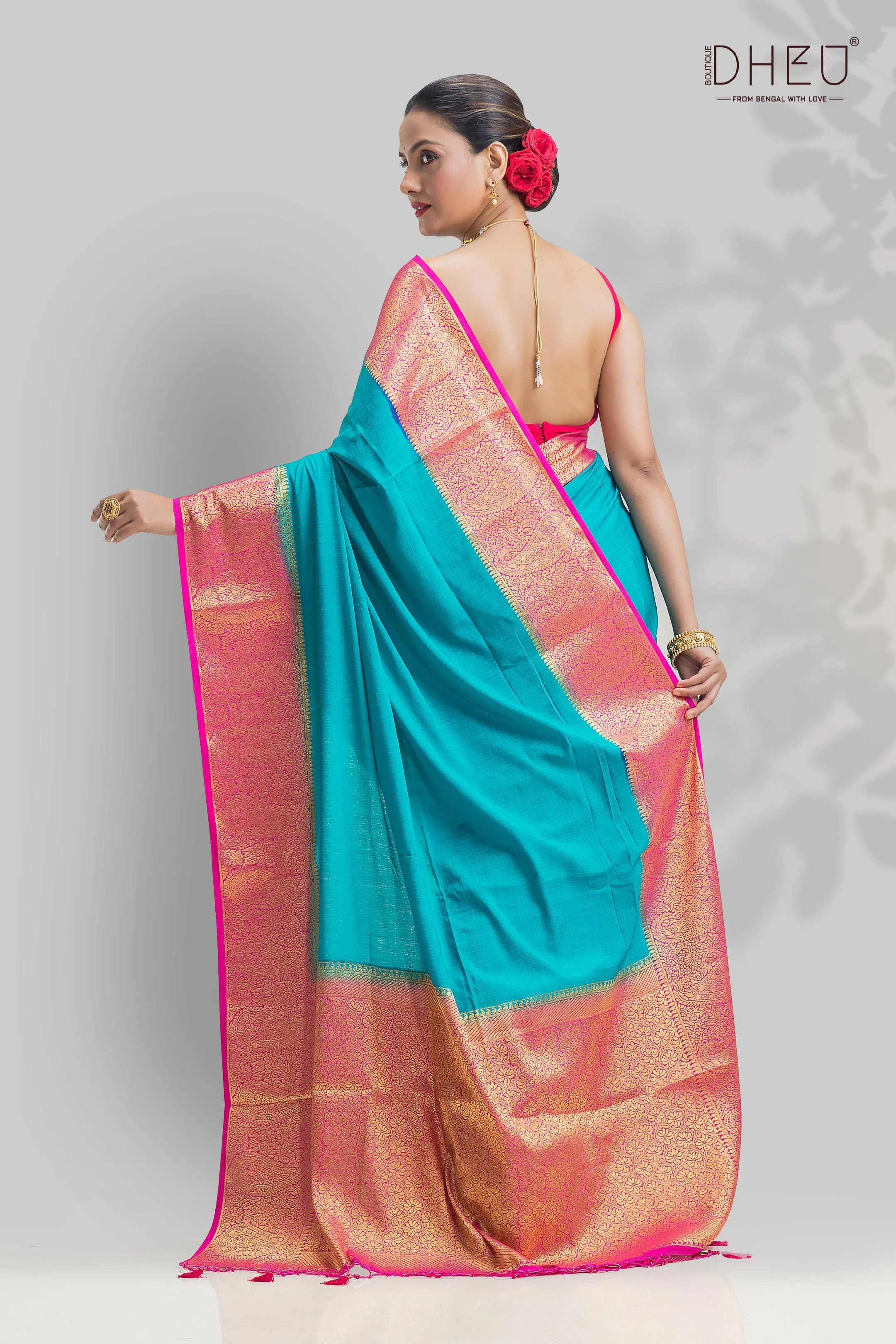 Designer Brocade Silk Saree