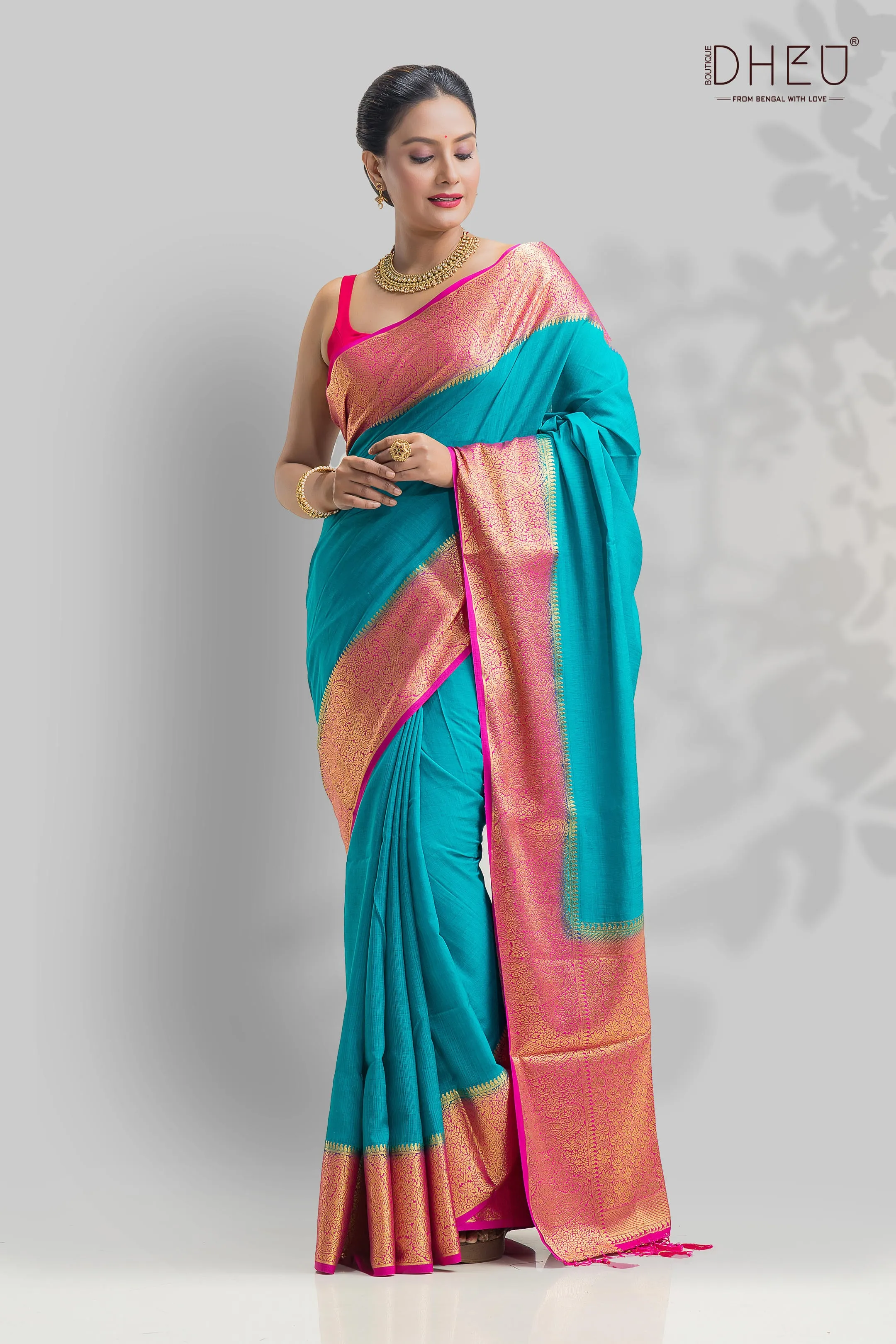 Designer Brocade Silk Saree