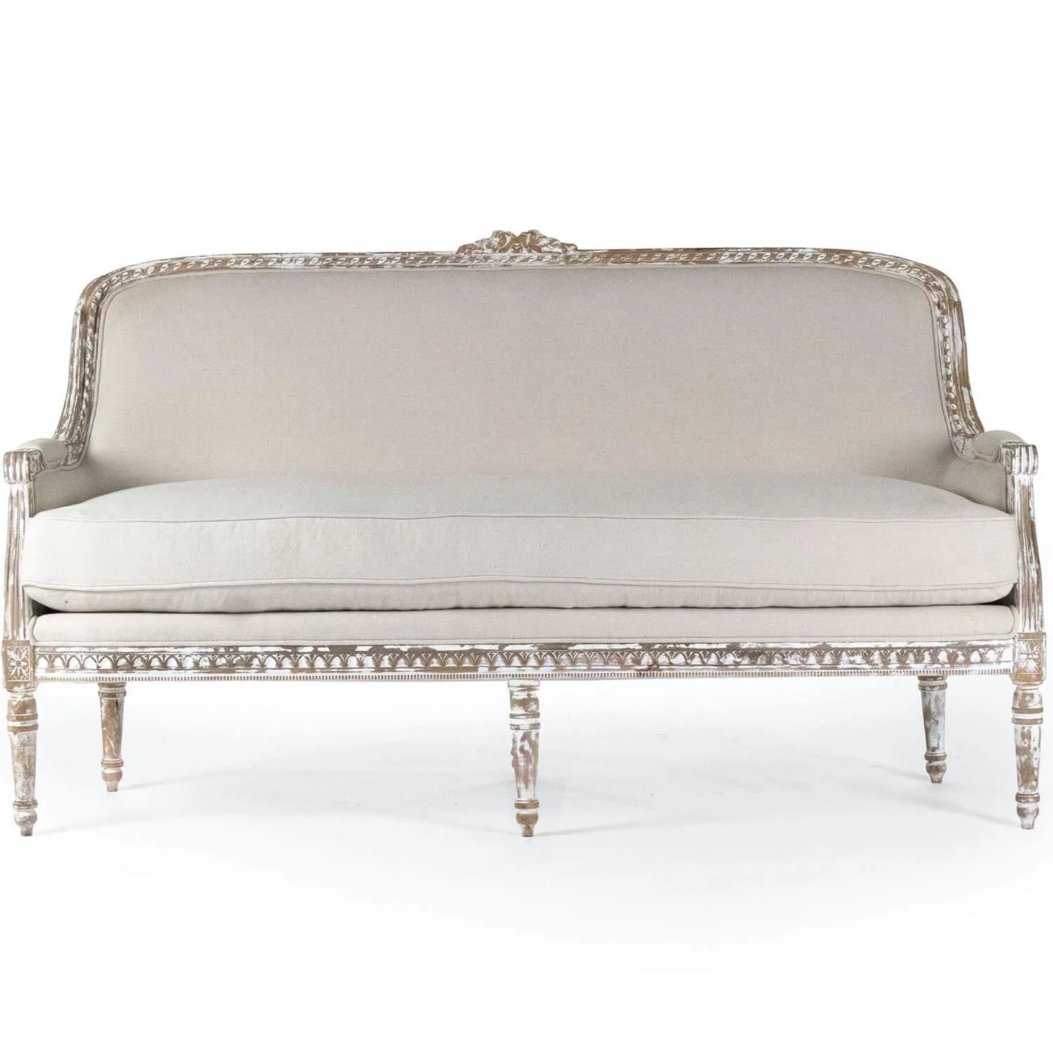 Distressed French Chic Settee