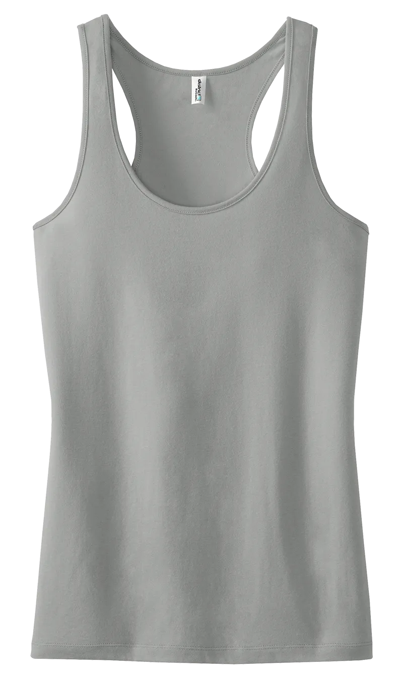 District Threads DT237 Ladies Racerback Tank Top  (Available in 13 colors)