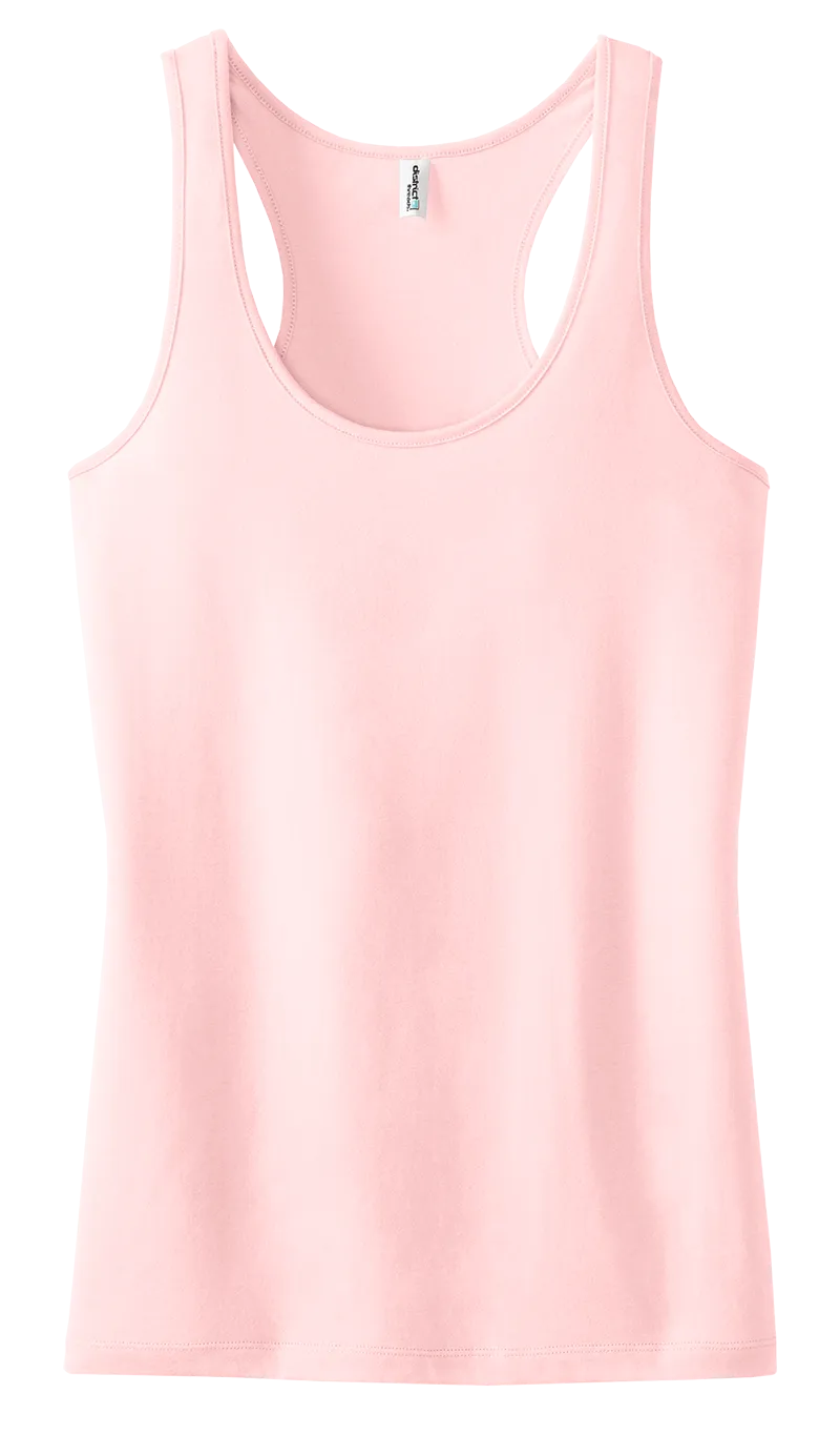 District Threads DT237 Ladies Racerback Tank Top  (Available in 13 colors)