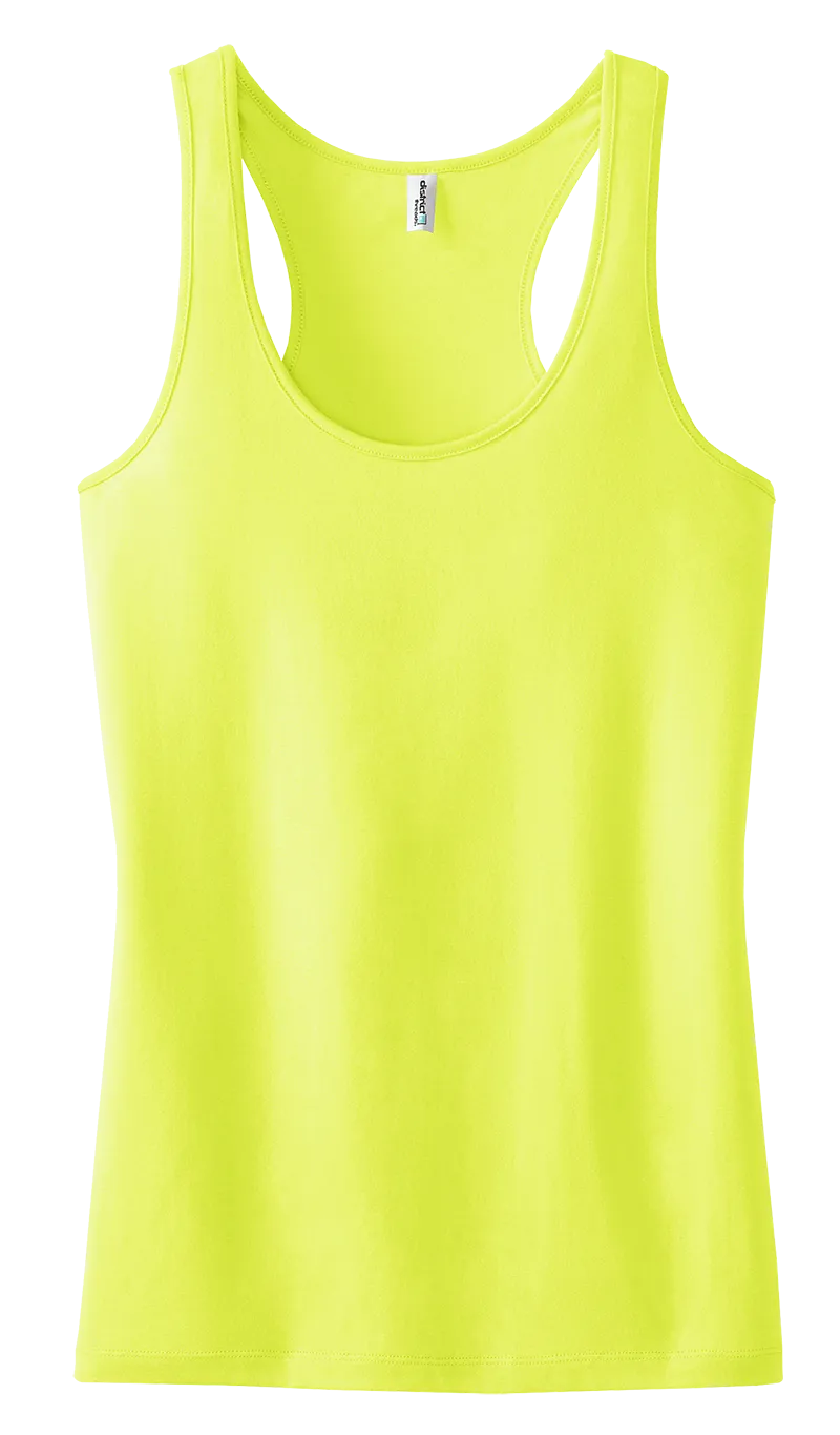 District Threads DT237 Ladies Racerback Tank Top  (Available in 13 colors)