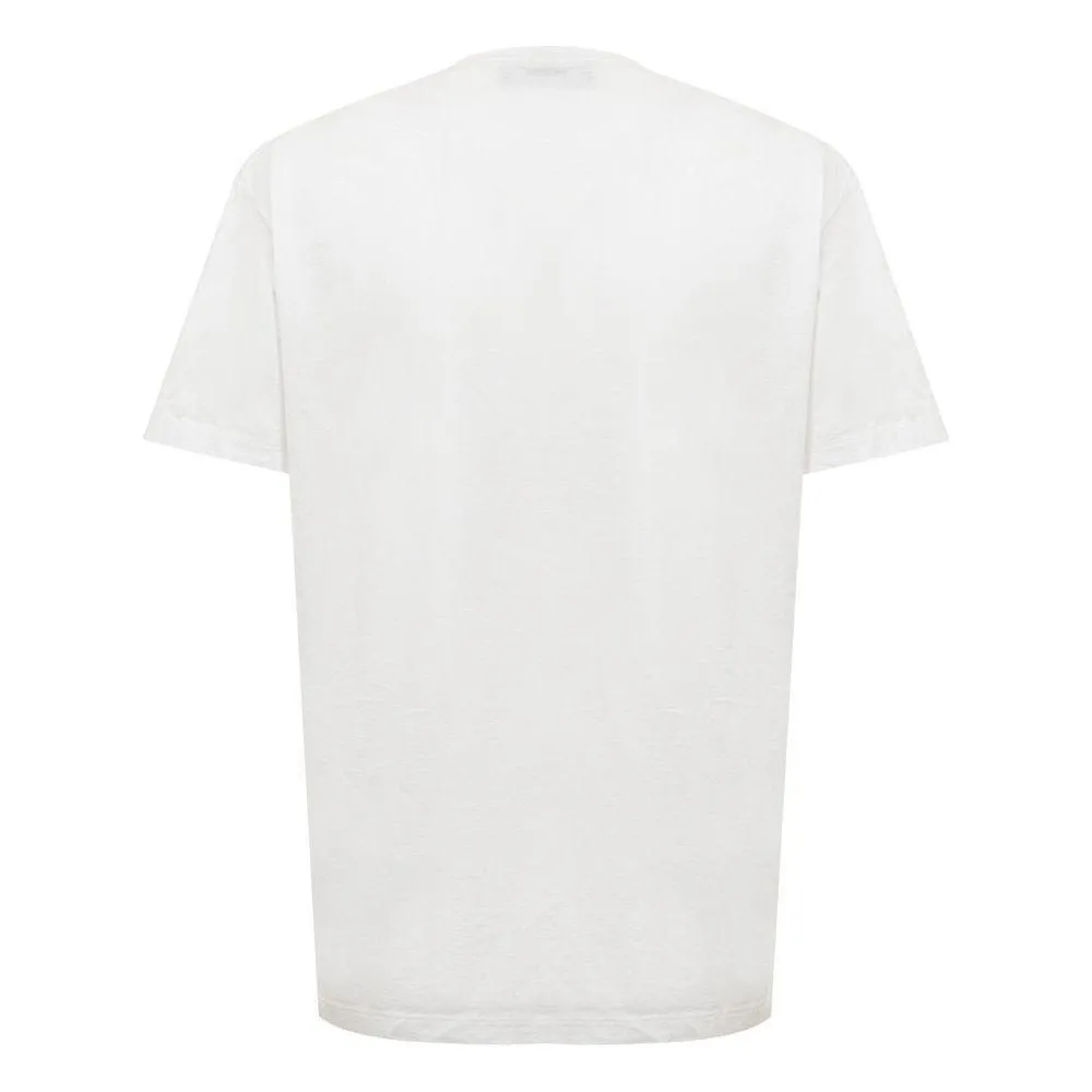 Dsquared² Chic White Cotton Staple Tee