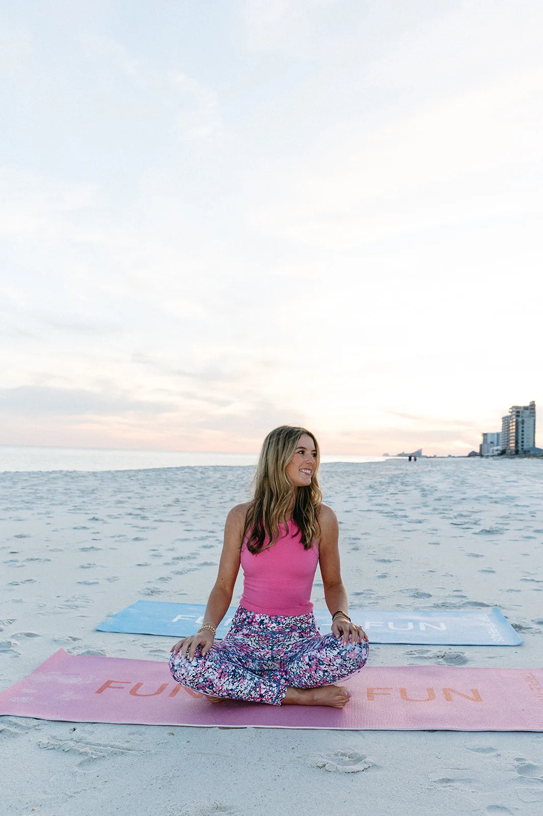 Elise High-Neck Tank - Barbie Pink