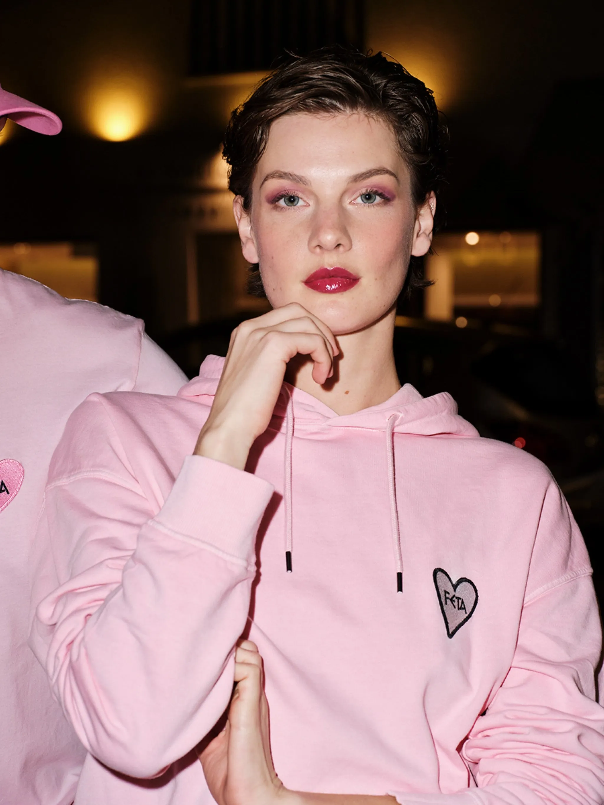 Feta Pink | Hoodie