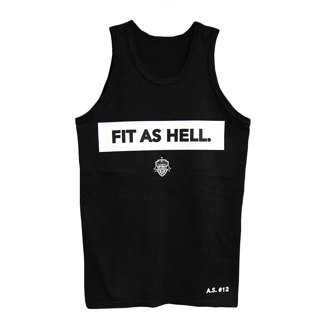 FIT AS HELL. - Andi Sullivan - Sleeveless Adult Tank