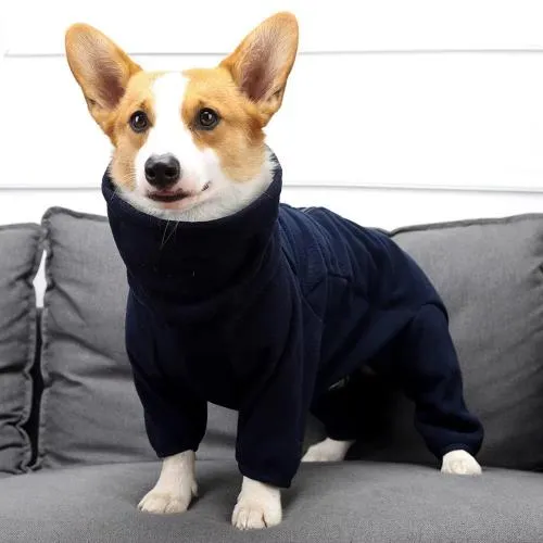 Fleece Winter Warm Jumpsuit For Small - Large Dogs