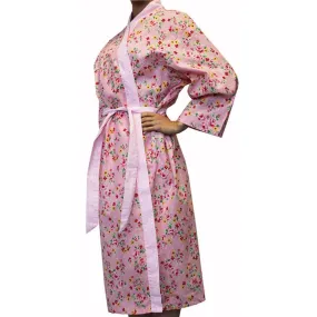 Floral Cotton Bathrobe Alice