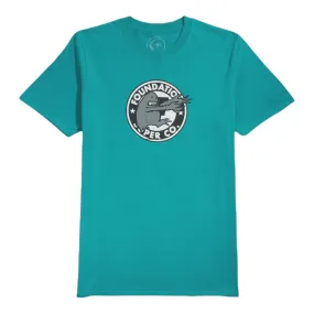 Foundation Grin T Shirt Jade