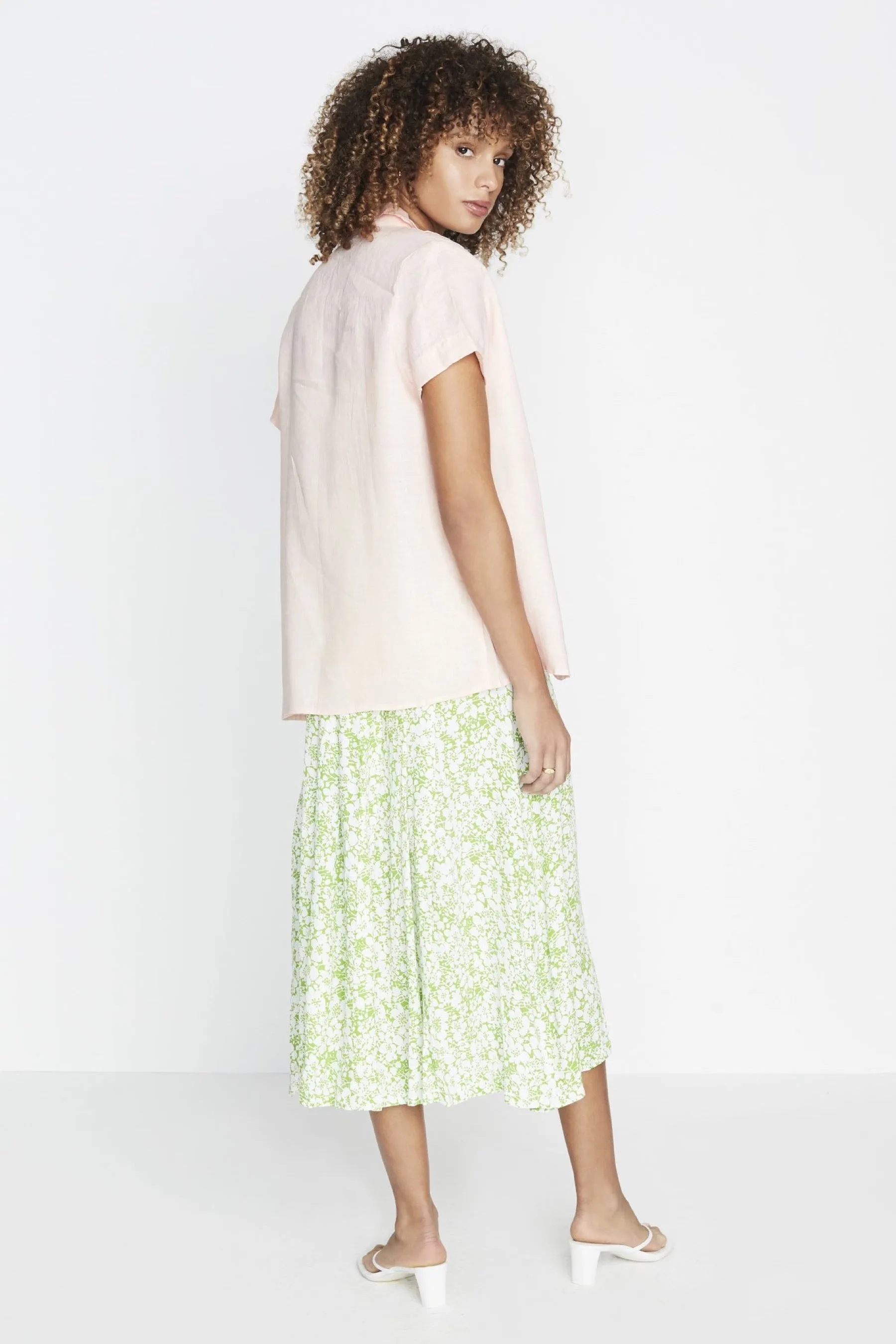 Freja Floral Cuesta Midi Skirt