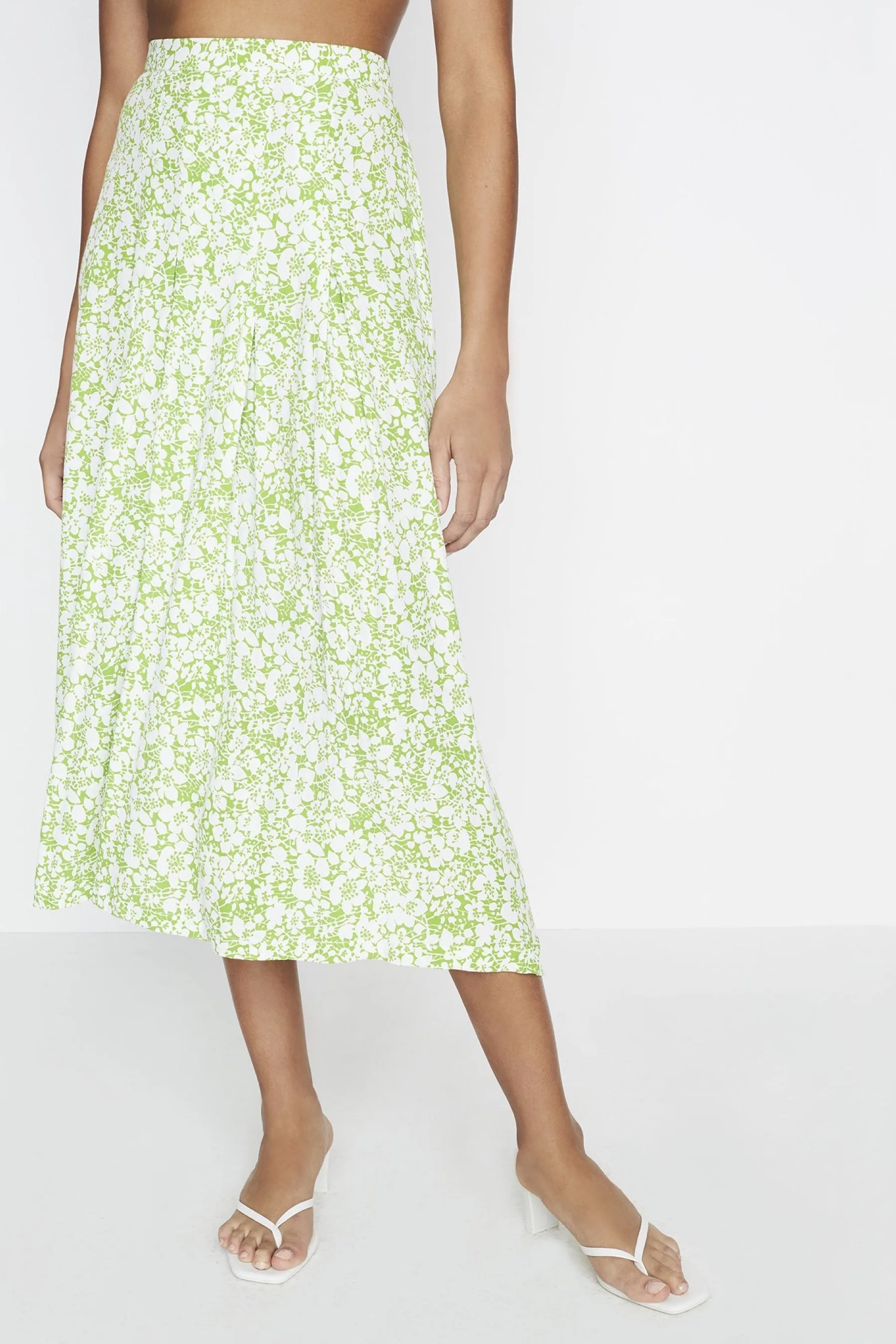 Freja Floral Cuesta Midi Skirt