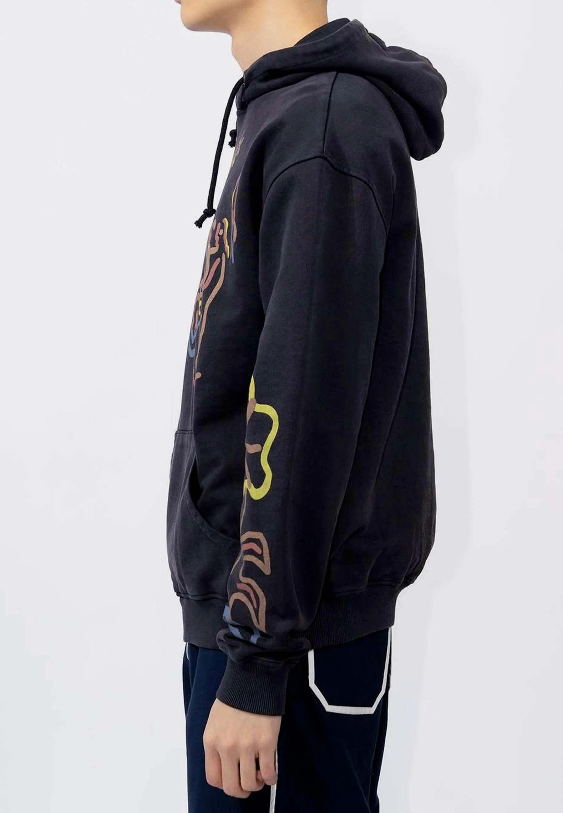 Funday Afternoon Hoodie - washed black