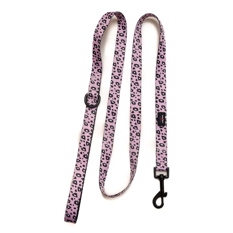 Funk the Dog Harness & Lead Set | Pink Leopard