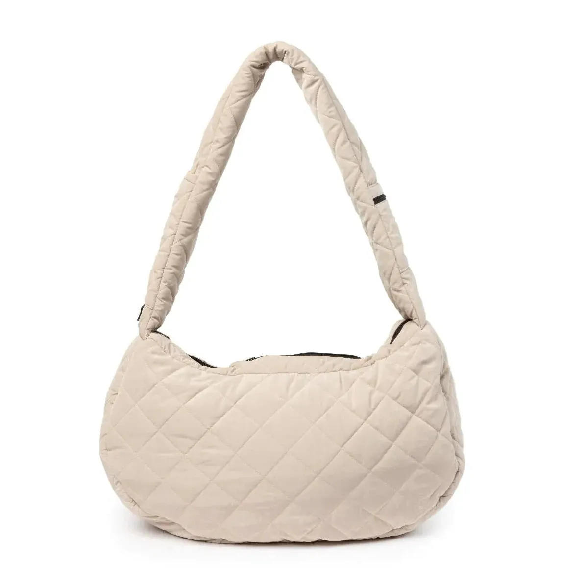 FuzzYard Life Quilted Sling Carrier Sandstone