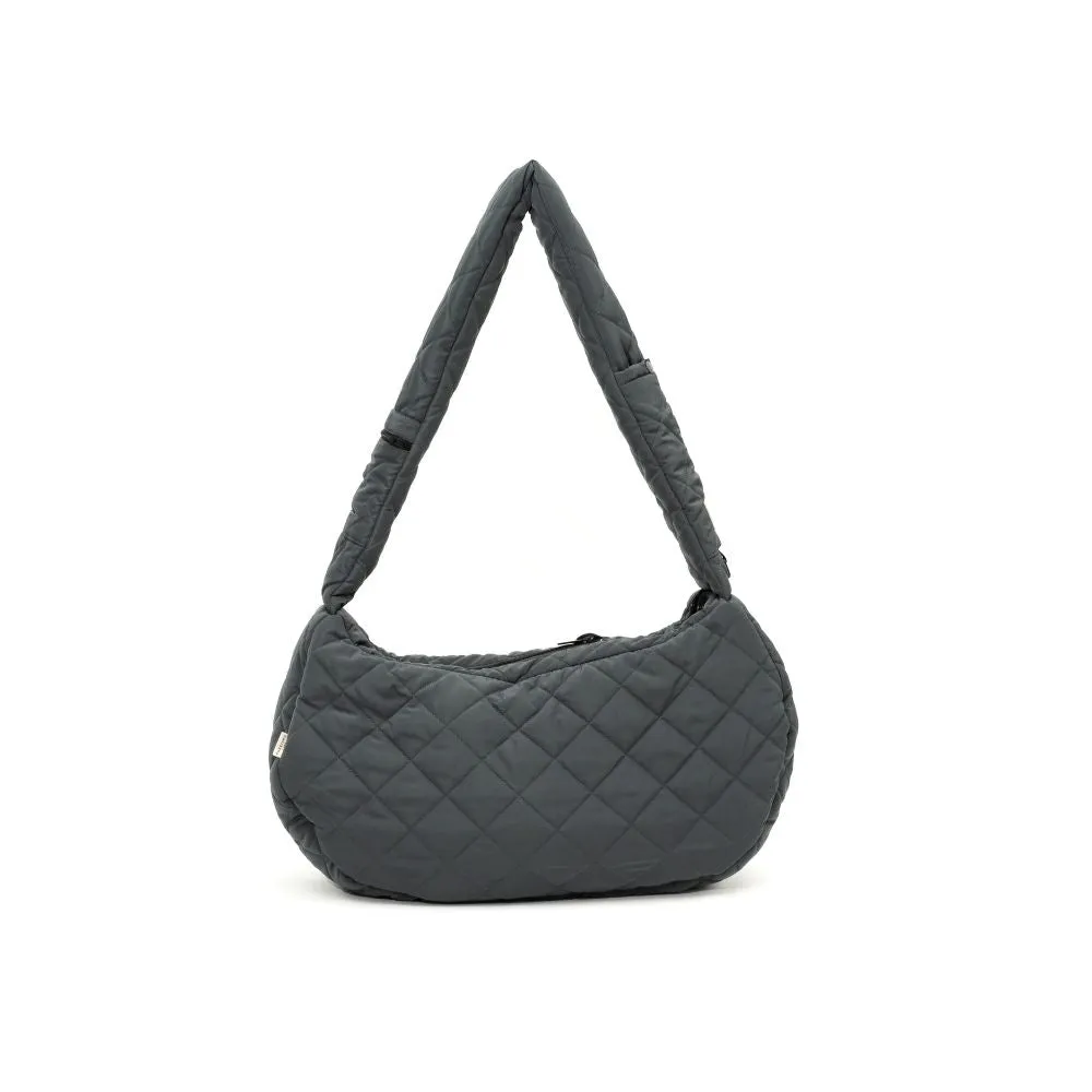 FuzzYard Life Quilted Sling Carrier - Slate Grey