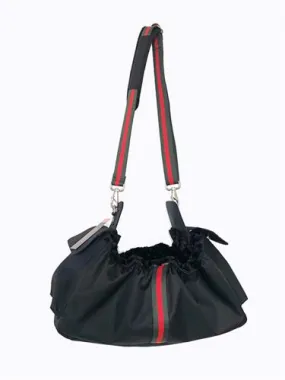 Gigi Sling - Black with Stripe