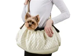 Gigi Sling Carrier- Quilted Ivory