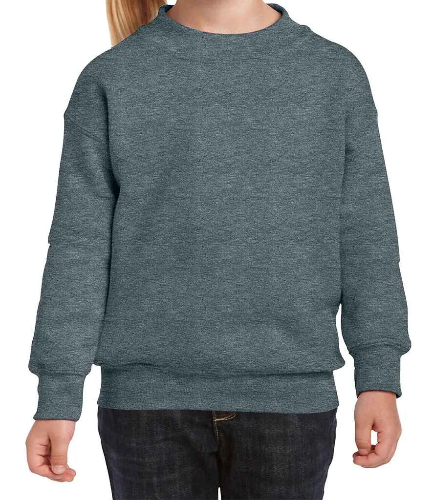 Gildan Heavy Blend Drop Shoulder Sweatshirt (Childrens)