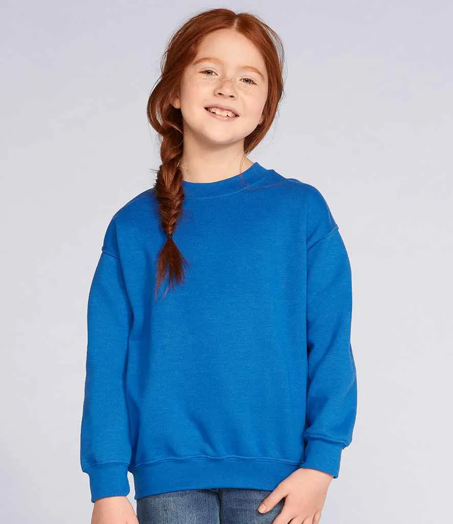 Gildan Heavy Blend Drop Shoulder Sweatshirt (Childrens)