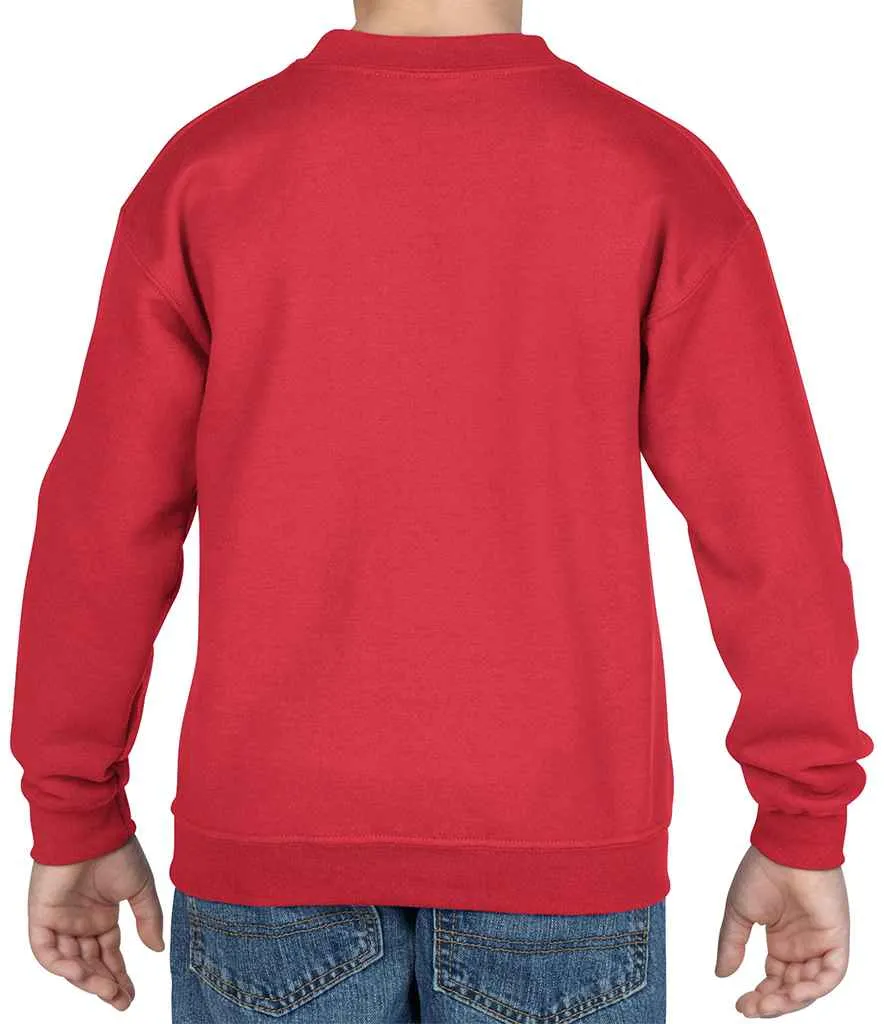 Gildan Heavy Blend Drop Shoulder Sweatshirt (Childrens)