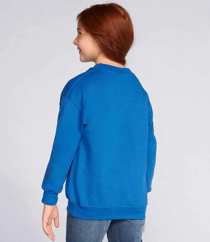 Gildan Heavy Blend Drop Shoulder Sweatshirt (Childrens)