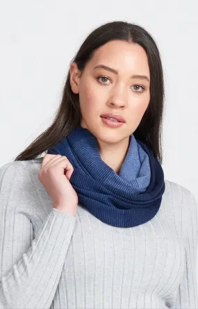 Graduated Stripe Infinity Scarf