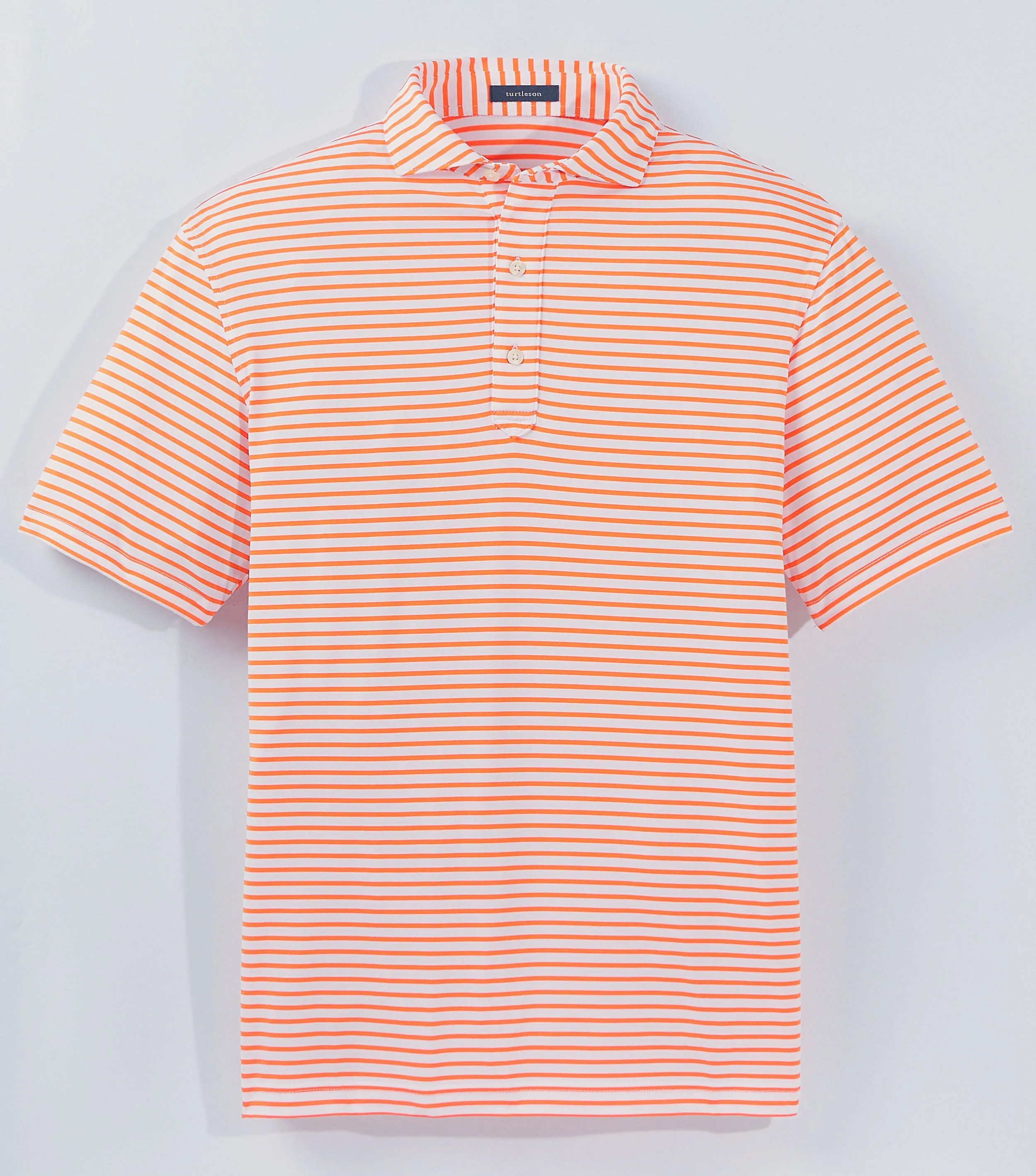 Gus Stripe Performance Polo