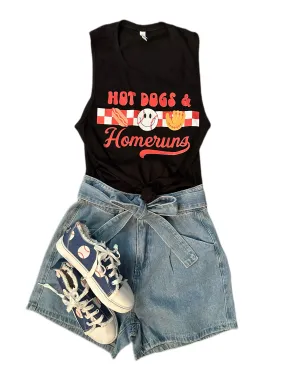 Hot Dogs & Homeruns Tank Top