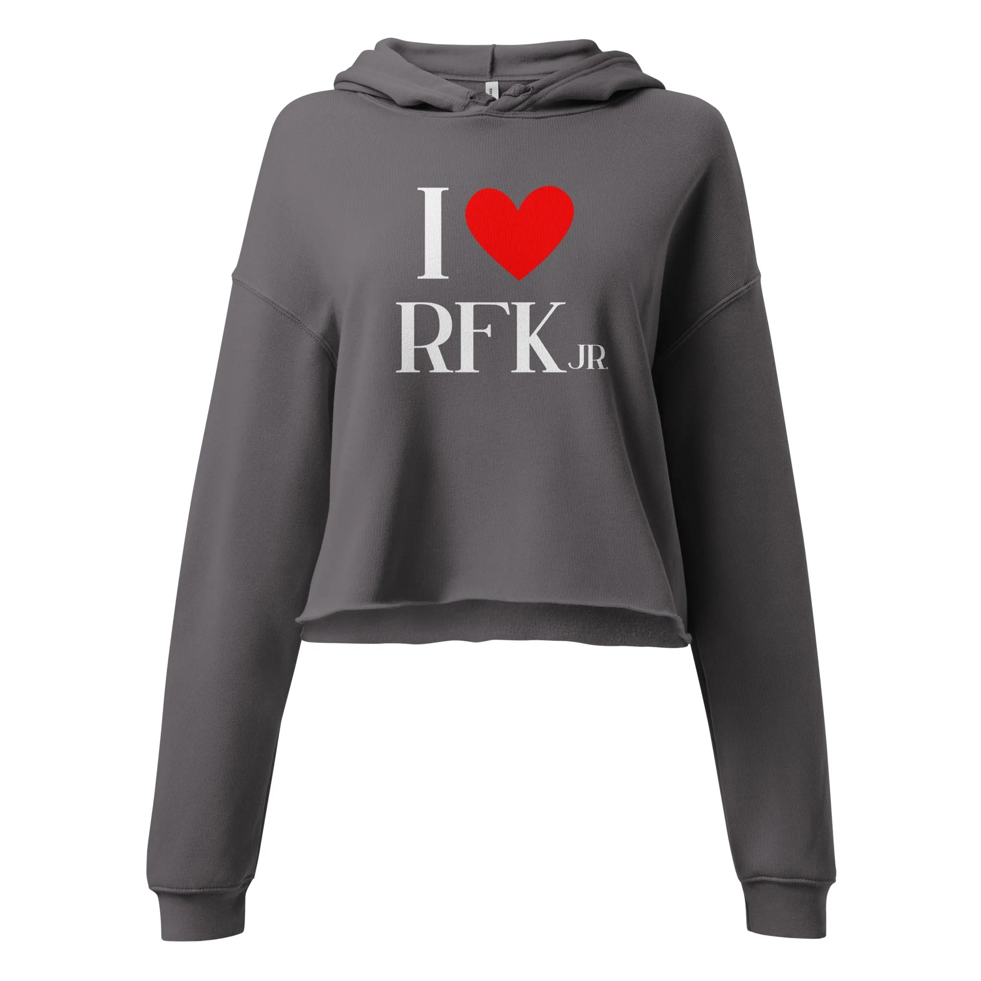 I Heart RFK Jr. Crop Hoodie