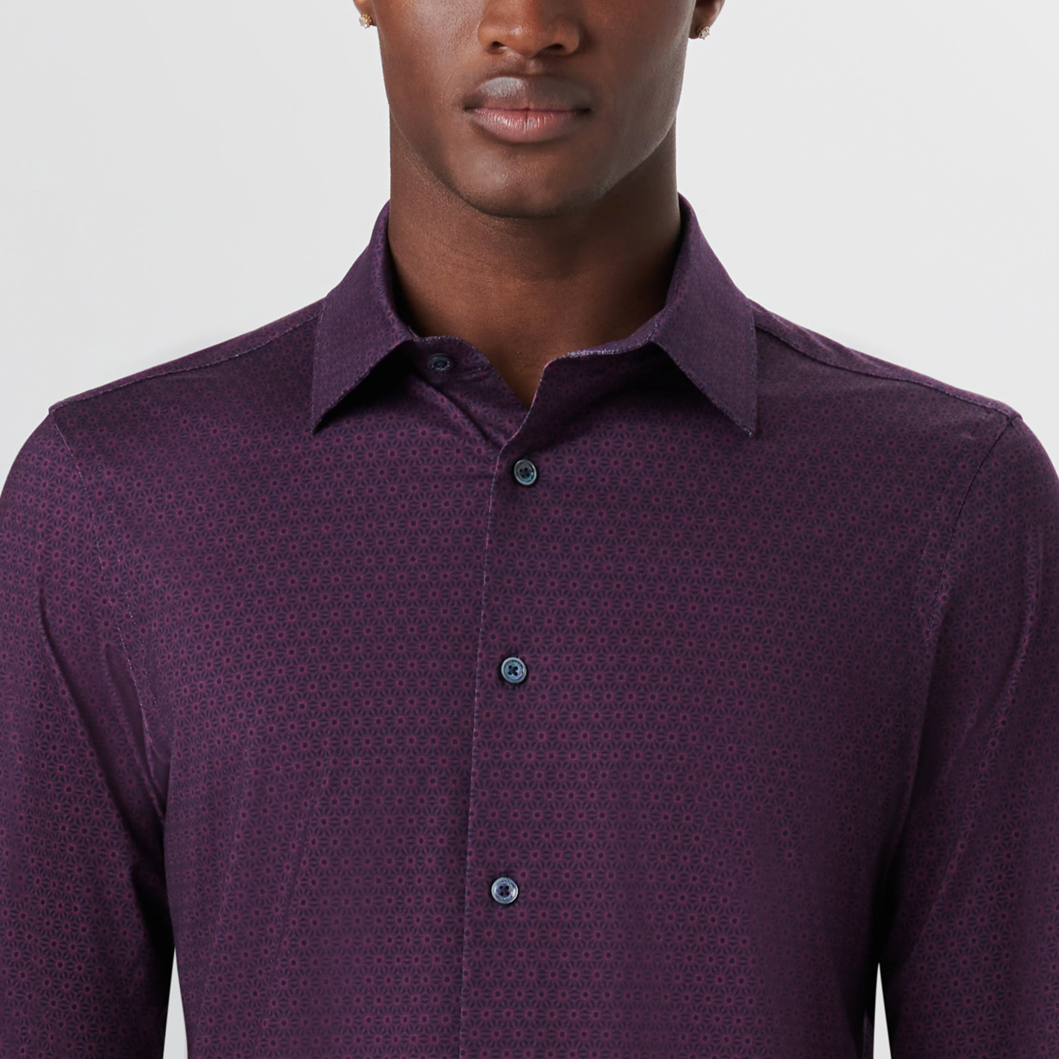 JAMES Medallion Print OoohCotton Shirt